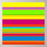Colourful Stripes posters