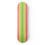 colourful stripes skateboards