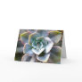 Colourful Succulent #3 Note Card