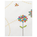 colourful summer flowers flyers
