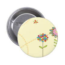 colourful summer flowers pin