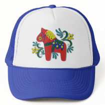 Colourful Swedish Dala Horse