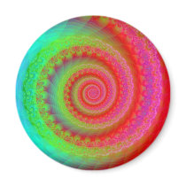 Colourful Swirl Magnet