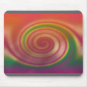 Colourful Swirl mousepads
