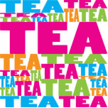 Colourful Tea photo sculptures