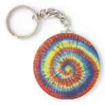 Colourful Tie Dye keychains