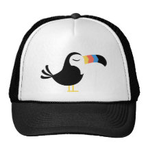 Colourful Toucan Mesh Hat
