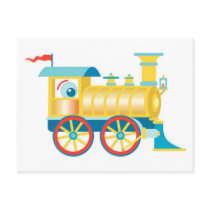 Colourful Toy Train
