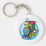 Colourful Train Keychains