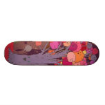 colourful tree skateboard