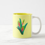 Colourful Tropical Plant Coffee Mugs