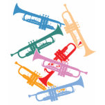 Colourful Trumpets t-shirts