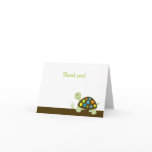 Colourful Turtle Modern Dot Note Card