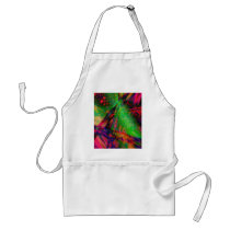 Colourful vibrant shapes (2) aprons
