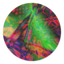 Colourful vibrant shapes (2) stickers