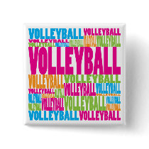 Colourful Volleyball