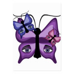 Colourful Watcher Butterflies business cards