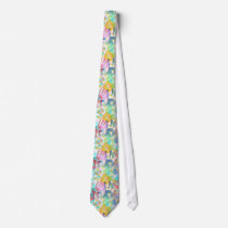 Colourful Watercolor Kid's Handprints Unusual Tie