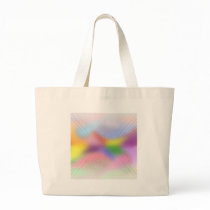 Colourful Waves: Canvas Bag