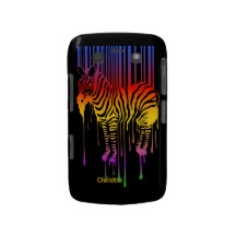 Colourful Zebra Blackberry Bold Case