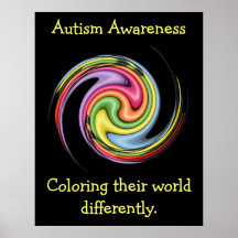 Colouring the World Differently Poster