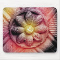 colourized flower mousepads