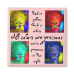 Colours: All are Precious in His Sight magnets