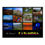 Colours of Colombia Post Card