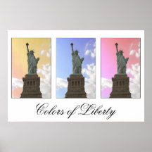 Colours of Liberty / Statue of Liberty print