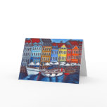 Colours of Nyhan Greeting Card