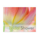 Colours of Spring • Bridal Shower Invitation postcards