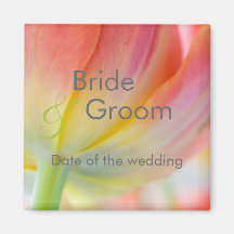 Colours of Spring Save the Date Magnet