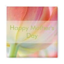 Colours of Spring Tulip • Happy Mother's Day Magne