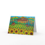 Colours of Tuscany Greeting Card