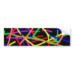 Colours on Black bumper stickers