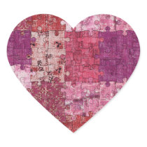 Colours Texture Puzzle Sticker