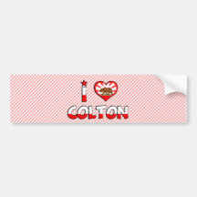 Colton, CA Bumper Sticker