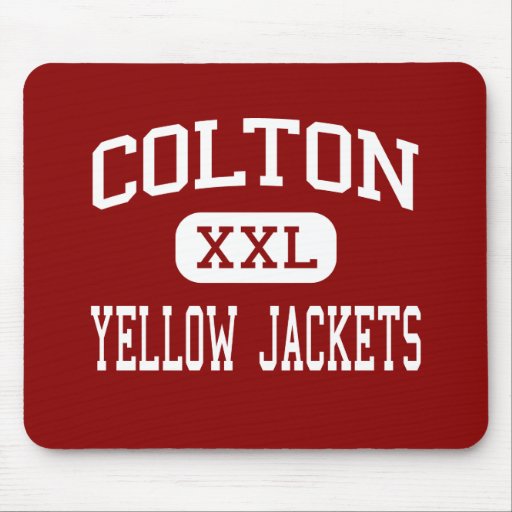 Colton - Yellow Jackets - High - Colton California Mousemats