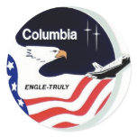 columbia space shuttle stickers