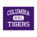 Columbia - Tigers - High - Lake City Florida postcards