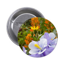 Columbine and Friends Pinback Buttons