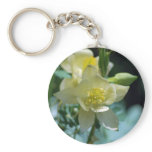 Columbine flower means to win keychains