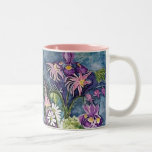 Columbine Iris and Daisy Coffee Mug