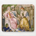 Columbus and Queen Isabella Mousepad