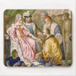 Columbus and Queen Isabella Mousepad