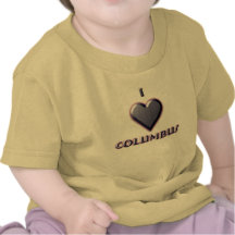 Columbus -- Blue with glow Shirt