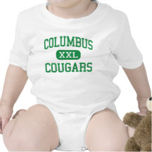 Columbus - Cougars - High - Columbus Montana Shirts