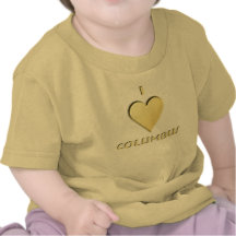 Columbus -- Cream Tshirt