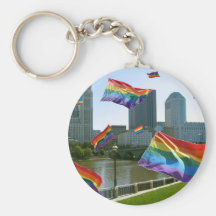 Columbus Flying Pride Key Chains