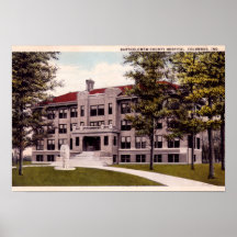 Columbus Indiana Bartholomew County Hospital Print